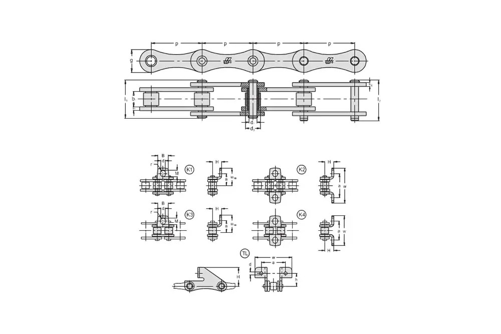 Lanț S55 Agricol Retezy Vamberk 5m