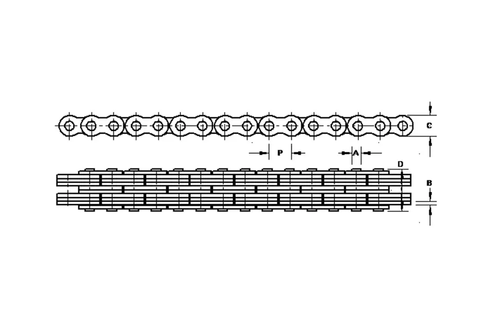 Lanț FLYER BL 646 Retezy Vamberk 5m